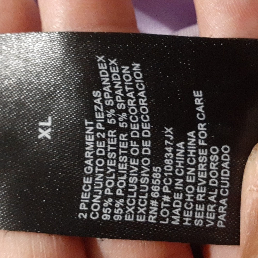 Perceptions Jacket Lavender Garment Lime Embroide… - image 7